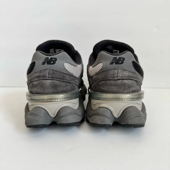 New Balance 9060 Black and Gray Sneakers - Picture 5 of 10